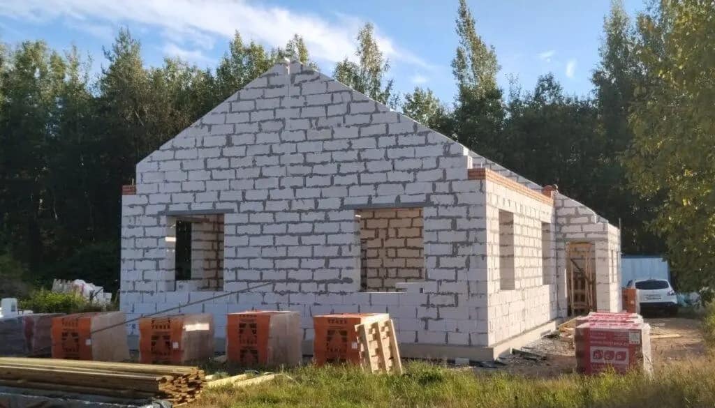 Кладка стен из газобетона — в районе vsevolozhsk, фото 2