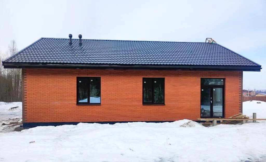 Отделка фасада (газобетон) — в районе vsevolozhsk, фото 11