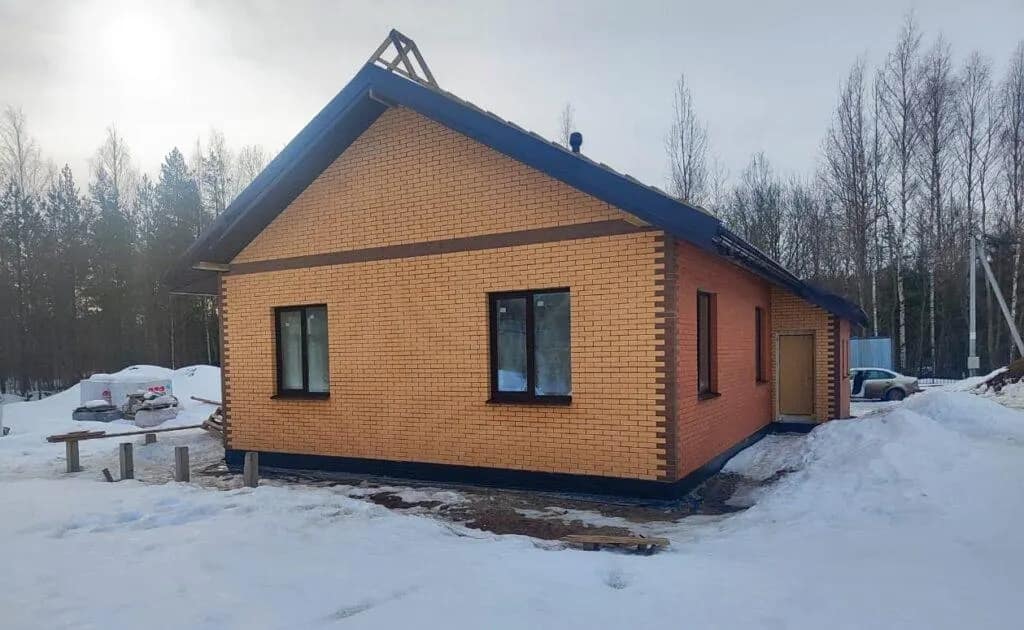 Отделка фасада (газобетон) — в районе vsevolozhsk, фото 9