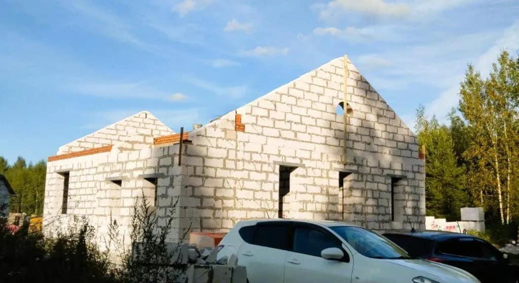 Кладка стен из газобетона — в районе vsevolozhsk, фото 3