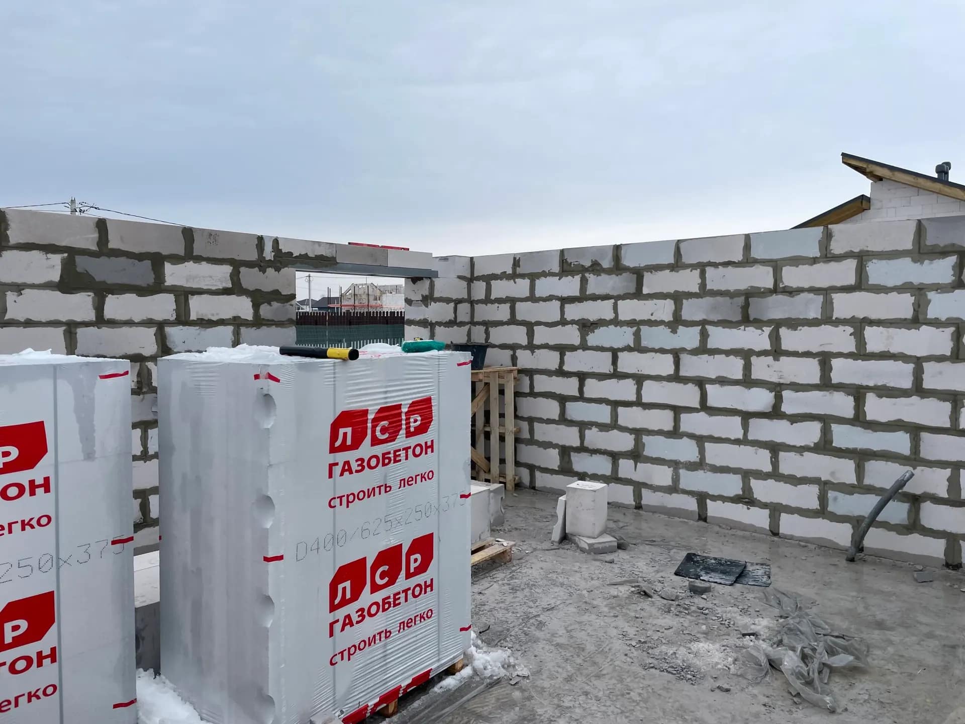 Кладка стен из газобетона — в районе gatchina, фото 11