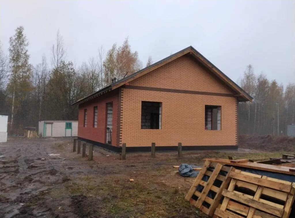 Отделка фасада (газобетон) — в районе vsevolozhsk, фото 7